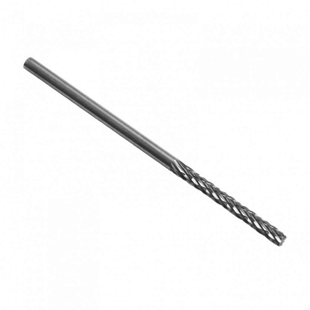 1pc Fraises en carbure à tige longue 3mm 1/8 pour fraiseuse ébavureuse rotative 38mm à 100mm