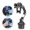 Shockproof Telescopic Mount with Silicone Suction for Dashboard - Suited for Cars, Large Trucks, and Off-Road Vehicles.