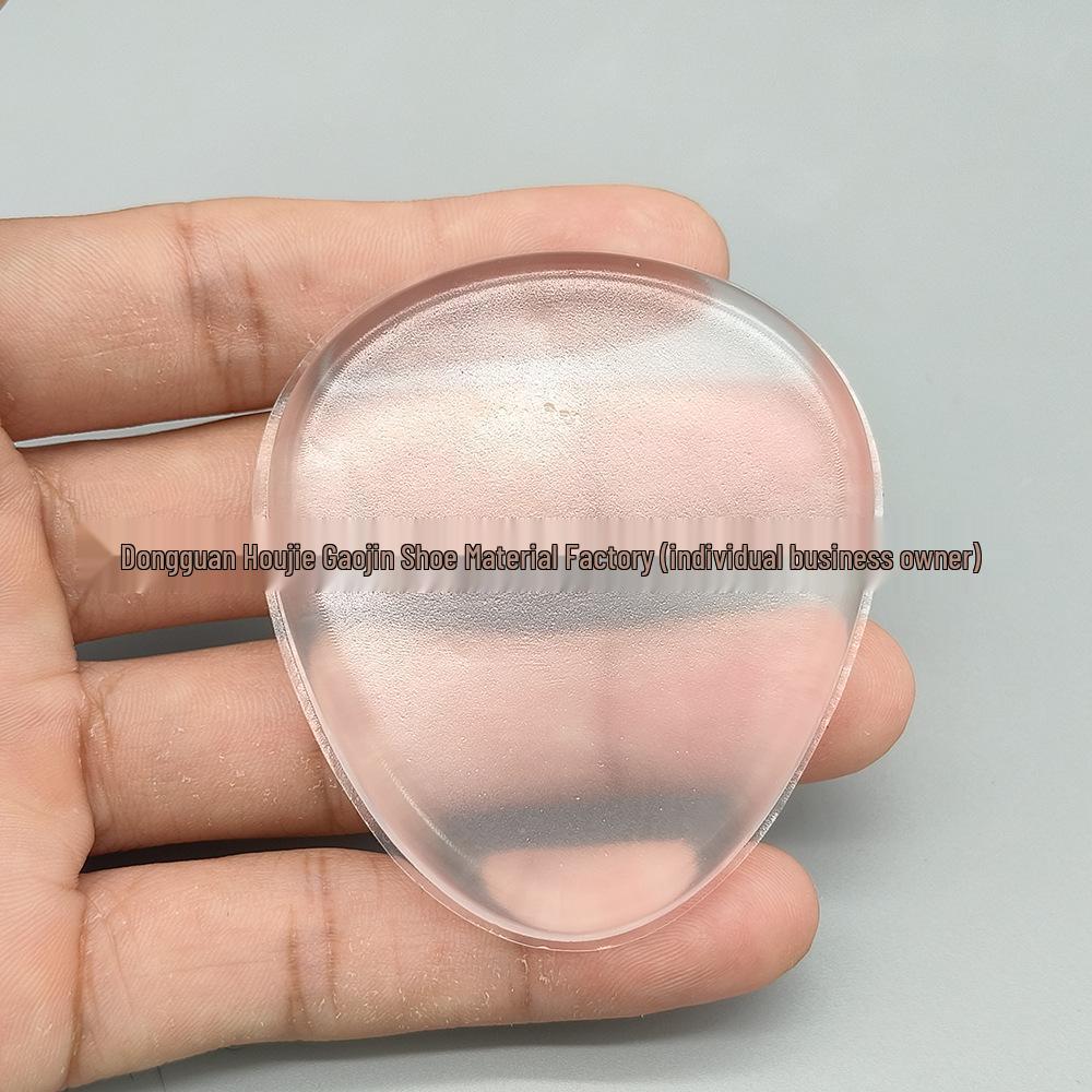 Silicone Transparent Jelly Makeup Puff, Easy Application, Non-Absorbent, Super Soft, Q-Elastic Cushion for Wet Use