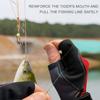 3 Fingerless Fishing Gloves Quick Drying Nonslip Fishing Gloves for Kayaking Paddling Driving Hiking Comfortable To Wear