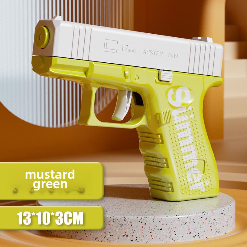 "New Douyin Kids' Mini Glock Water Gun Toy - Summer Beach Fun"