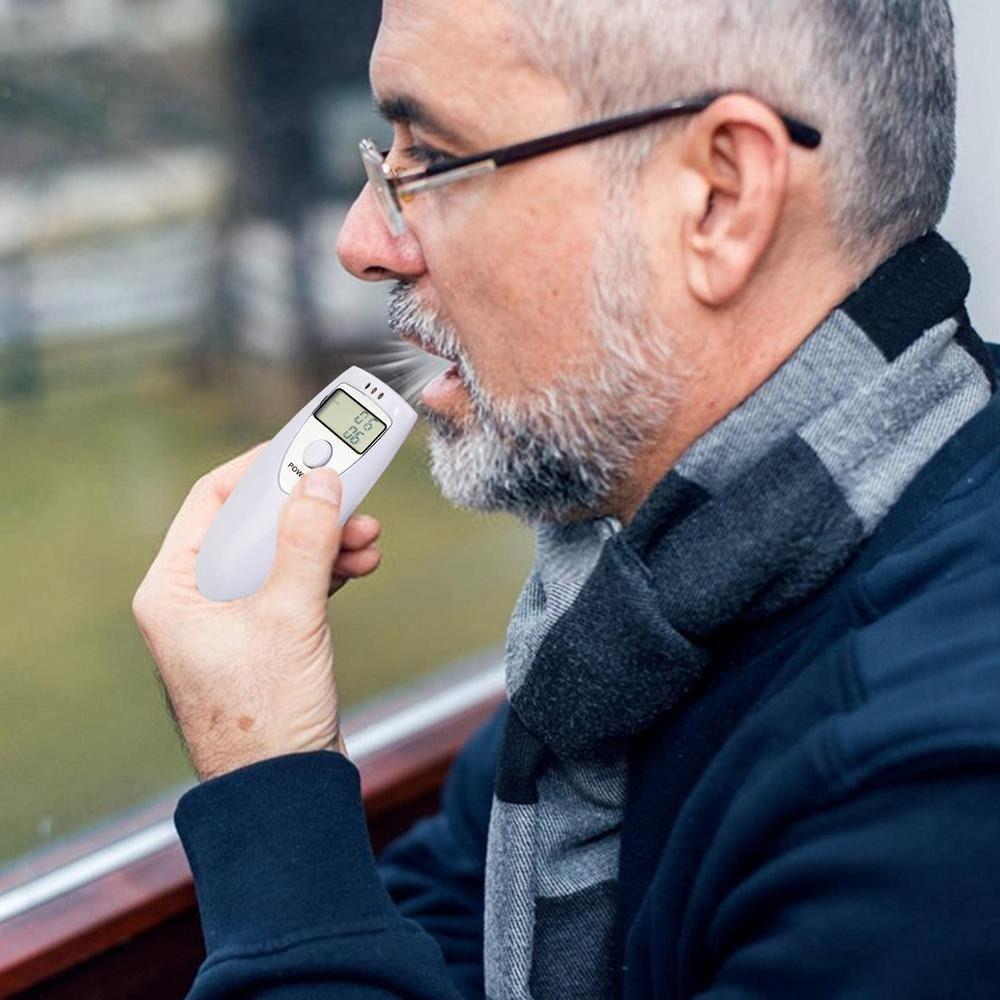 LED Digital Display No Contacted Digital Breathalyzer Accuracy Blow Breathalyzer Universal