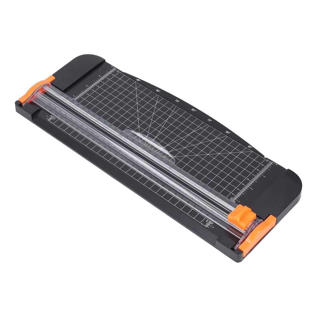 Paper Cutter 12in A4 Office Trimmer Crafting Scrapbooking Tool with Security Guard Side Ruler