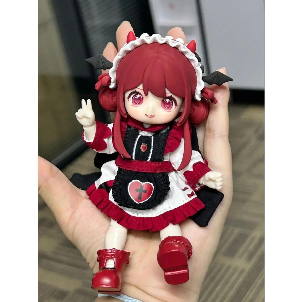 Nagi Jointly Movable Bjd Exchange Student Series Anime Peripheral Action Figure Kawaii Model Garage Kit Children Cute Toy Gift
