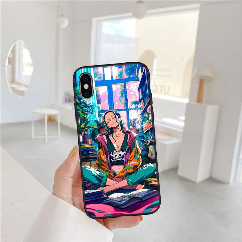 FM41 One Piece Nico Robin Soft Shell Phone Case for Redmi Note 13 14 Pro+ Plus A3 A3X 13X 13C 13R 14S 14C 14R