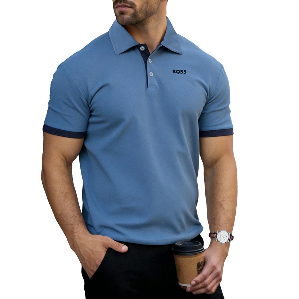 Herren Poloshirts Kurzarm - Hemden für Herren Regular-Fit, Lässige Sportliche T-Shirts mit Kragen