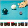 2Pcs No-slip No-slip Billiard Chalks Powder Billiard Chalk  Pool Supplies