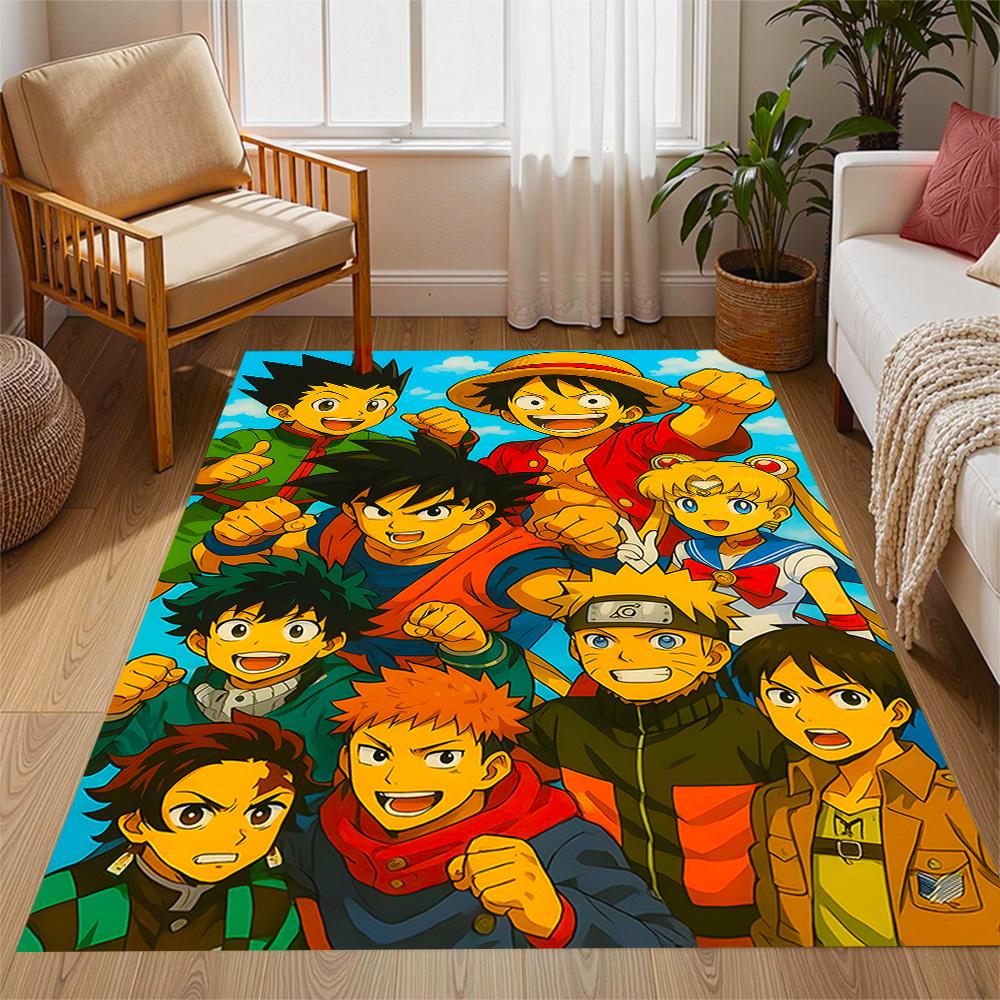 One Piece Adventure Floor Mat Perfect for Dining Room Decorate room Hallway Bedrooms Antislip Carpet Office home decor