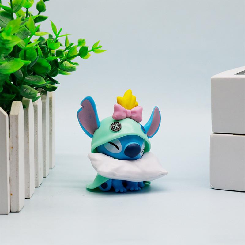 Stitch Reuben Angel Pajama Pillow Series Model Ornament Set For Kids And Fans