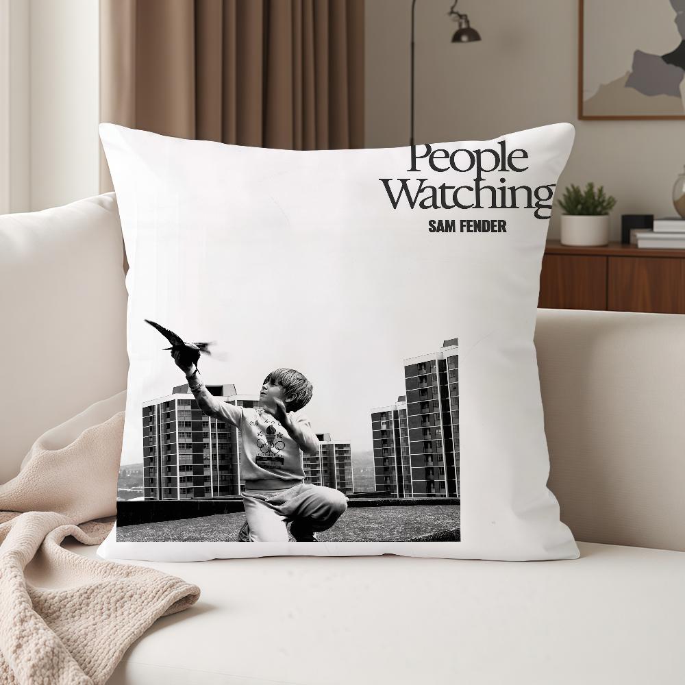 Singer SSam Fender Pillow Case Suitable For Bedrooms Living Rooms Cars Home Decoration