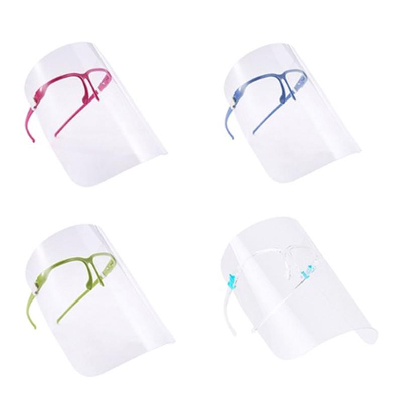 Safety Kitchen Cooking Anti-Oil Splash Clear Face Cover Mask Protector Kitchen Accessories Random Co