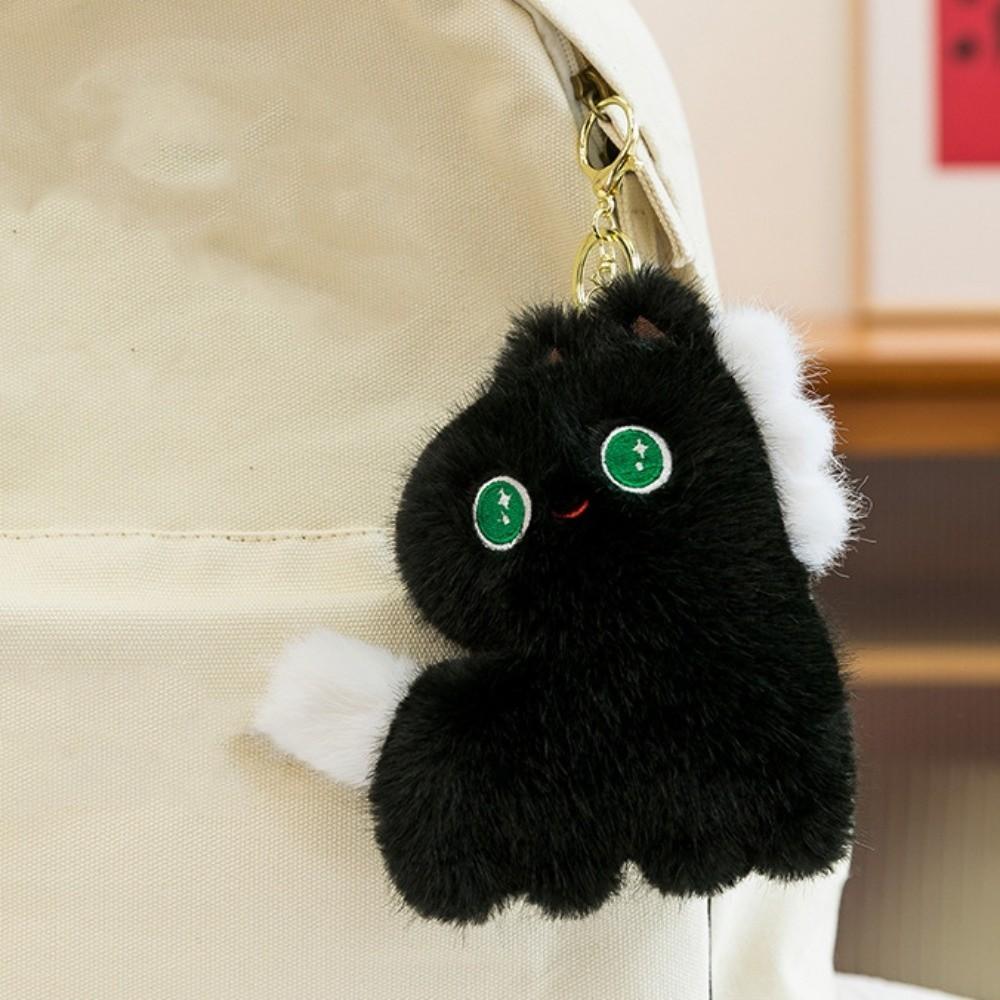 PP Cotton Horse Plush Keychain Press To Sound Horse Plush Doll Keyring  Year of Horse