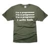 T-shirt Programmeur Homme Chemise de Programmeur Drôle Cadeaux de Codage