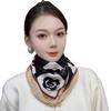 Spring & Autumn Influencer Silk Scarf: Trendy, Versatile, Elegant Style for Ladies