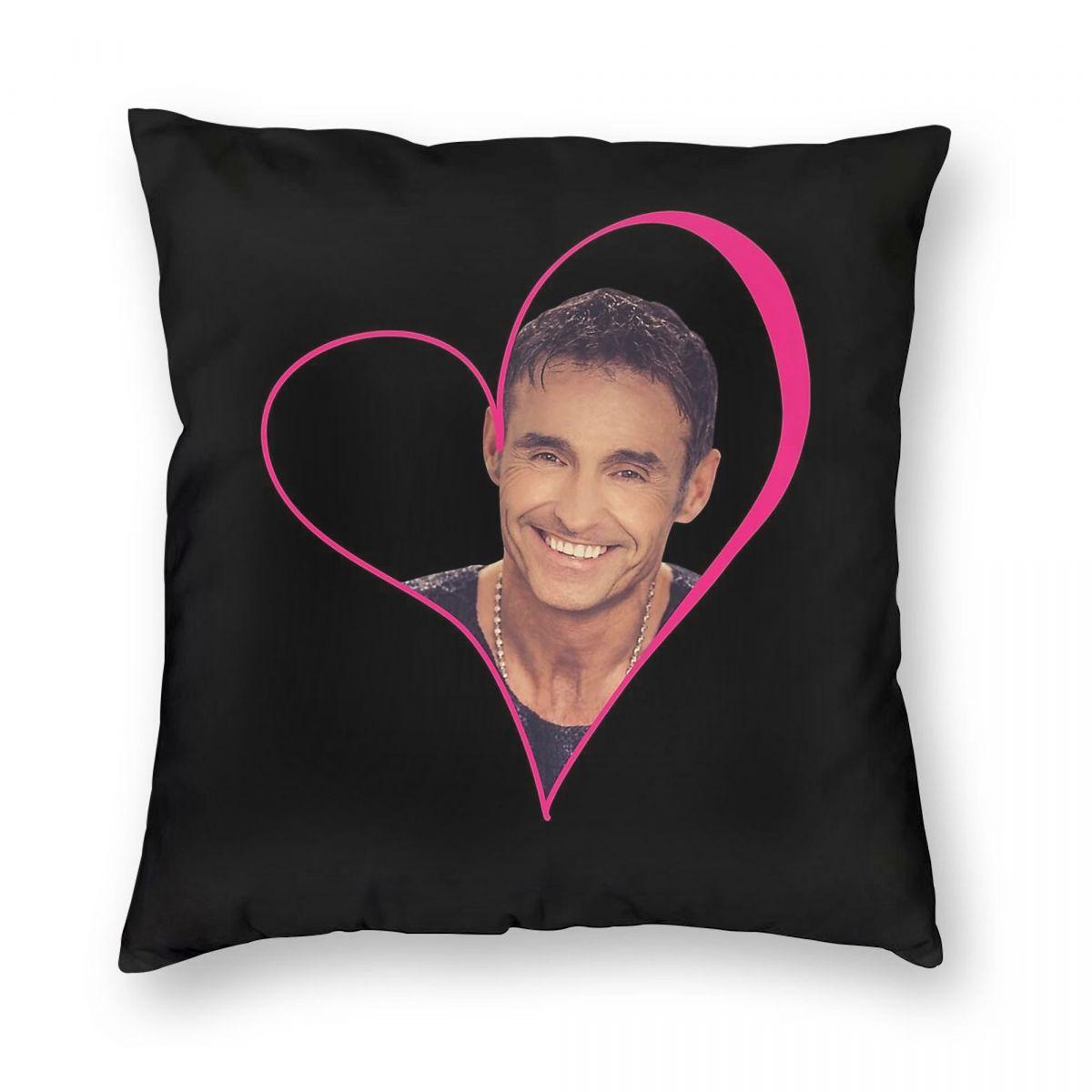 Marti Pellow Singer Square Pillowcase Polyester Linen Velvet Creative Zip Decor Sofa Cushion Case 30x30cm
