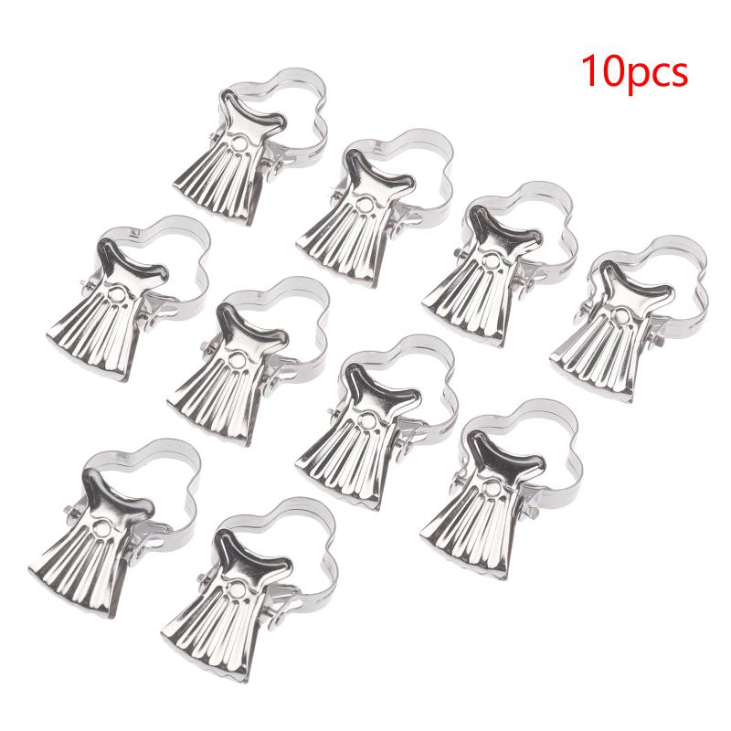 Household Metal Hook Clips for Curtain String Lights Strong Grips for Home Party Decoration
