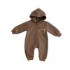 2023 Thickened Fleece Baby Onesie - Autumn/Winter Little Bear Romper for Boys & Girls