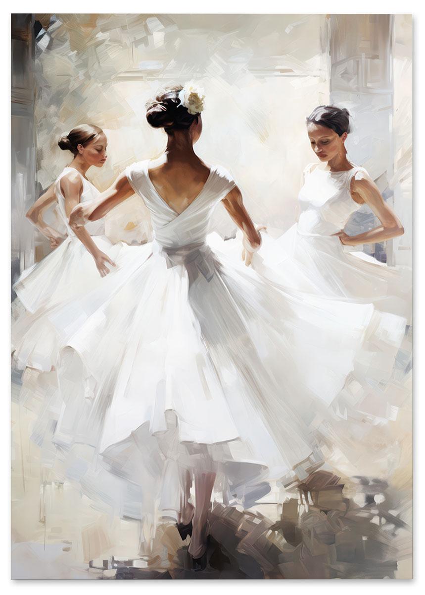 

Плакат балет балерина балерини 30x40 cm