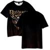Unisex Fashion for Fans of Baldur's Gate 3 Γυναικείες μπλουζάκια casual γραφικά εμπριμέ κοντομάνικα