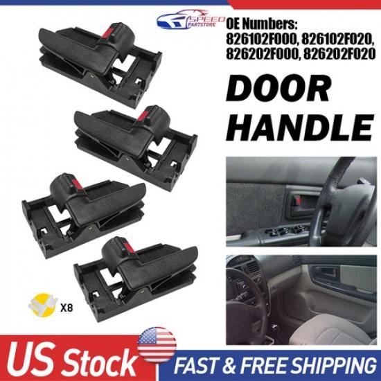 Front Rear Interior Handle Door Driver Passenger Side For 2004-2009 KIA Spectra