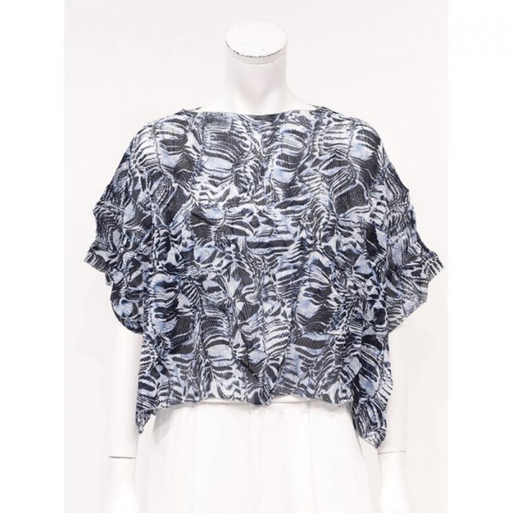 Specchio Sheer Pleated Tee  461 134 