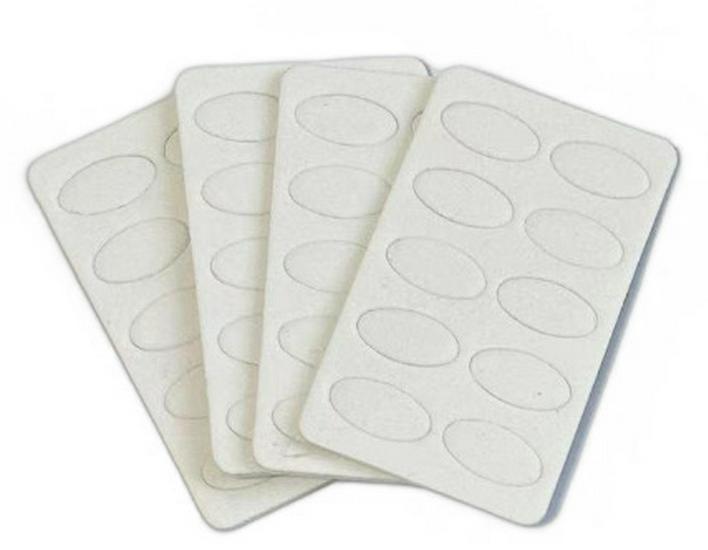 

Набор белых шлифовальных полосок 180# и пилочек для ногтей из нержавеющей стали