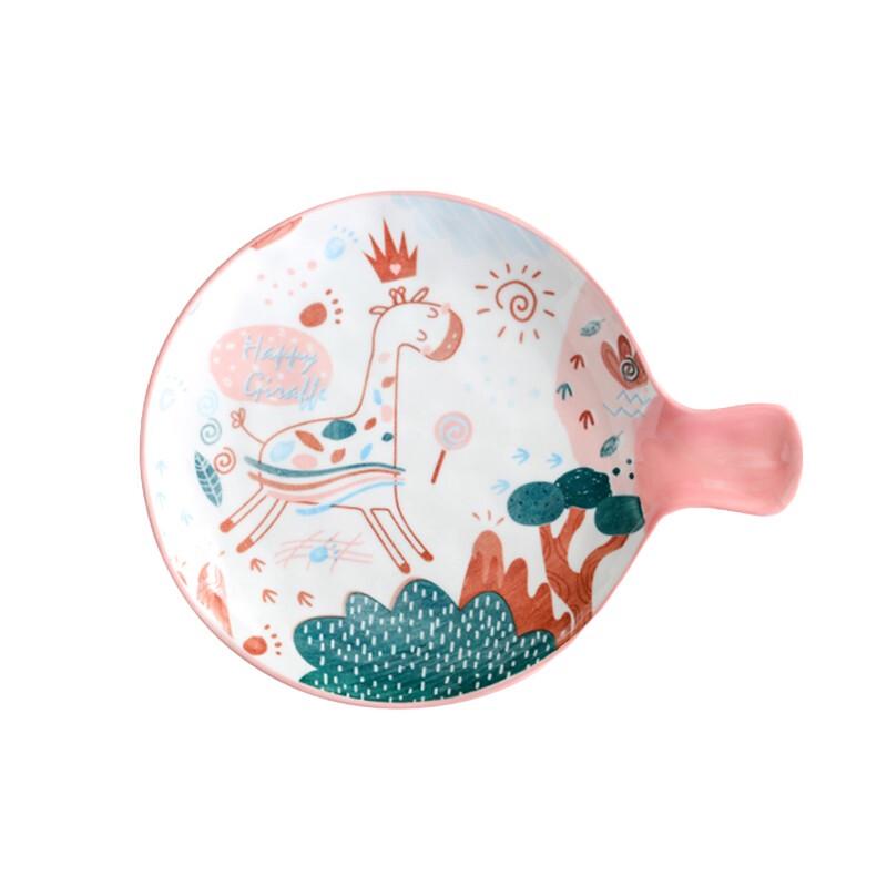 Cute Cartoon Ceramic Dinner Plate