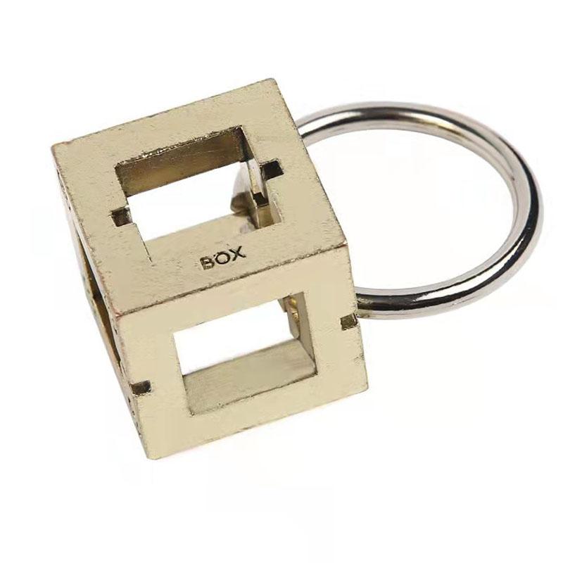 

Коробка-головоломка для взрослых, металлические IQ головоломки, игрушки для декомпрессии и хобби, логические игры