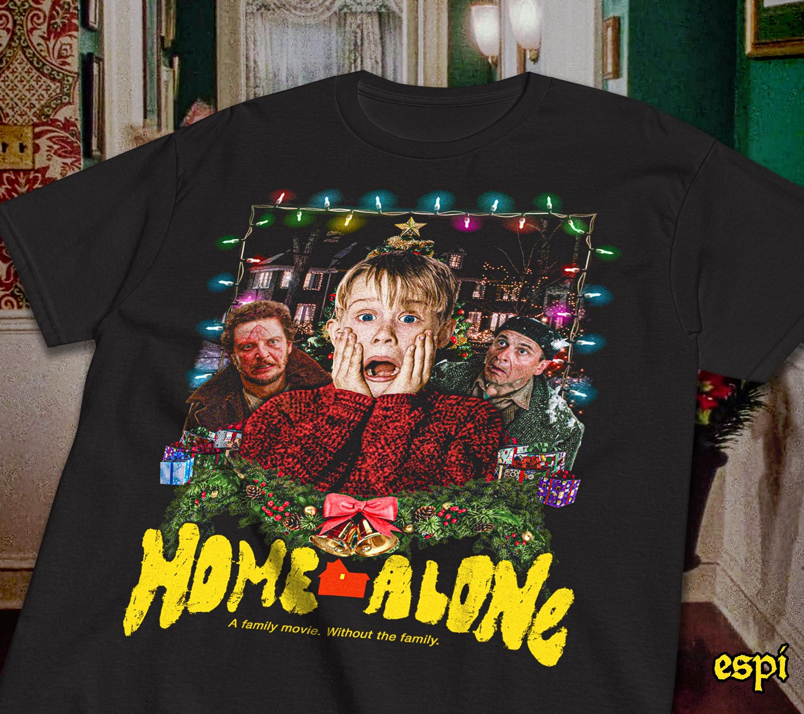 Home Alone T shirt | Funny, Cozy 90s Christmas Tee S
