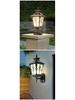 European Style Outdoor Solar Post Light: Waterproof Gate, Pillar, and Villa Wall Illumination
