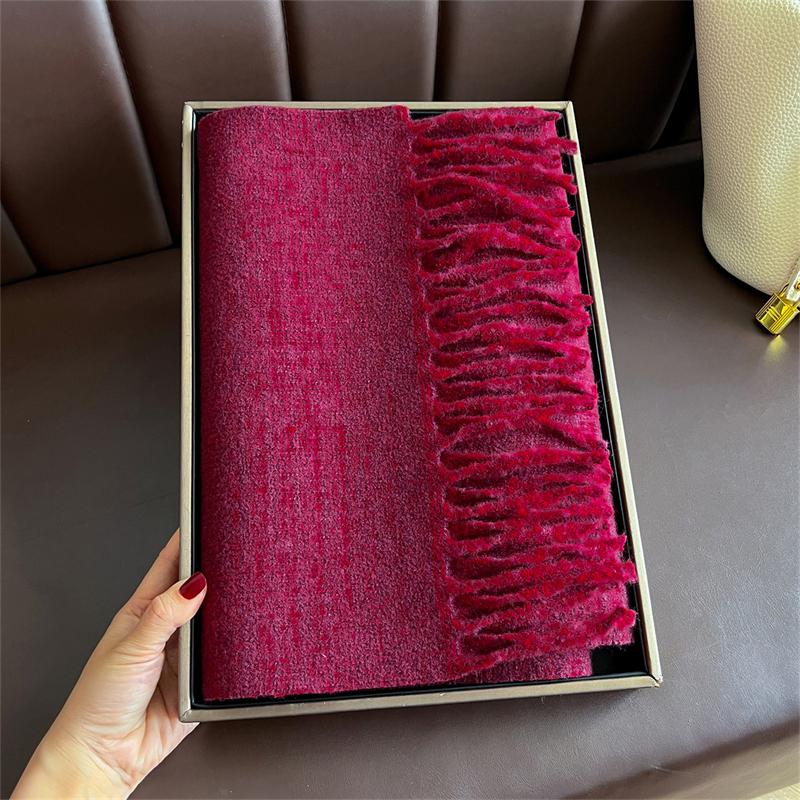 New Winter Shawl Scarves Wrap  Design Cashmere Scarf Women Warm Fashion Pashmina Femal Poncho Neckerchief Echarpe Bandana
