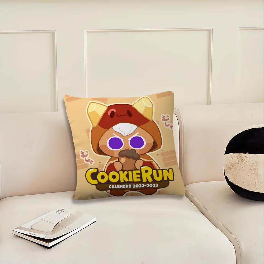 Game C-Cookie run K-ingdom Decoration Room Home Sofa living Office Car Nordic Simplicity Pillow Cover