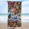 Fairyland Wonderland Print Beach Towel, Large Soft Quick Dry Towel for Beach Camping Swimming