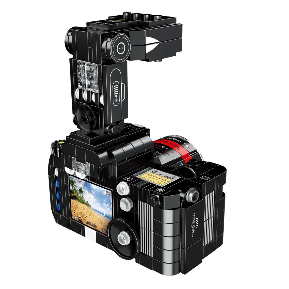 Vintag Camera Model Bricks for Kids Learning Toy Educational Building Block Model Construction Kits for Children