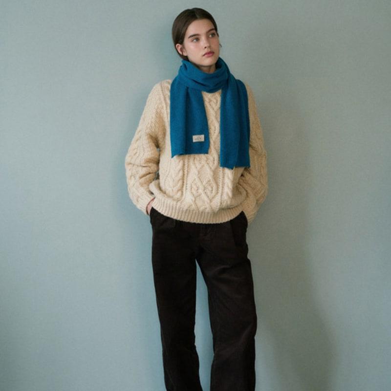 LAP Wool Knit Muffler AQ7AMA02