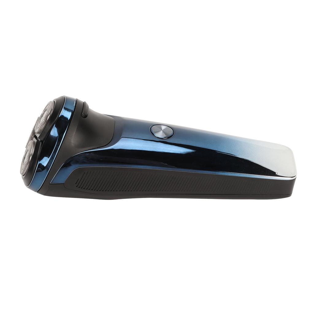 Electric Trimmer Machine USB Rechargeable Waterproof LCD Display Cordless Hair Grooming Beard Clipper Blue