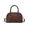 YUYULA Leather Handbag, Women's Crossbody Bag, Shoulder Bag, Coffee Color