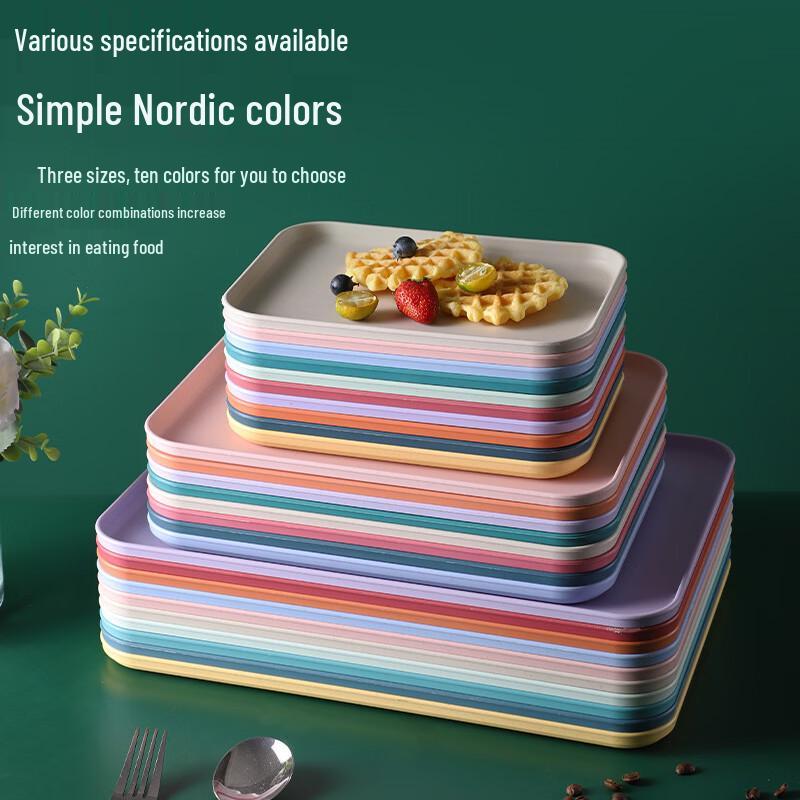 ZISIZ Nordic Plastic Serving Tray