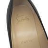 Excellent Christian Louboutin pumps Chunky heel black leather Women 36 Used