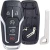 Remote Key Fob Case Shell Cover Replacement for Ford Edge/Explorer/Fusion/Mustang for Lincoln MKZ/MKC/MKX(FCC ID:M3N-A2C31243300 P/N:164-R7989) 5