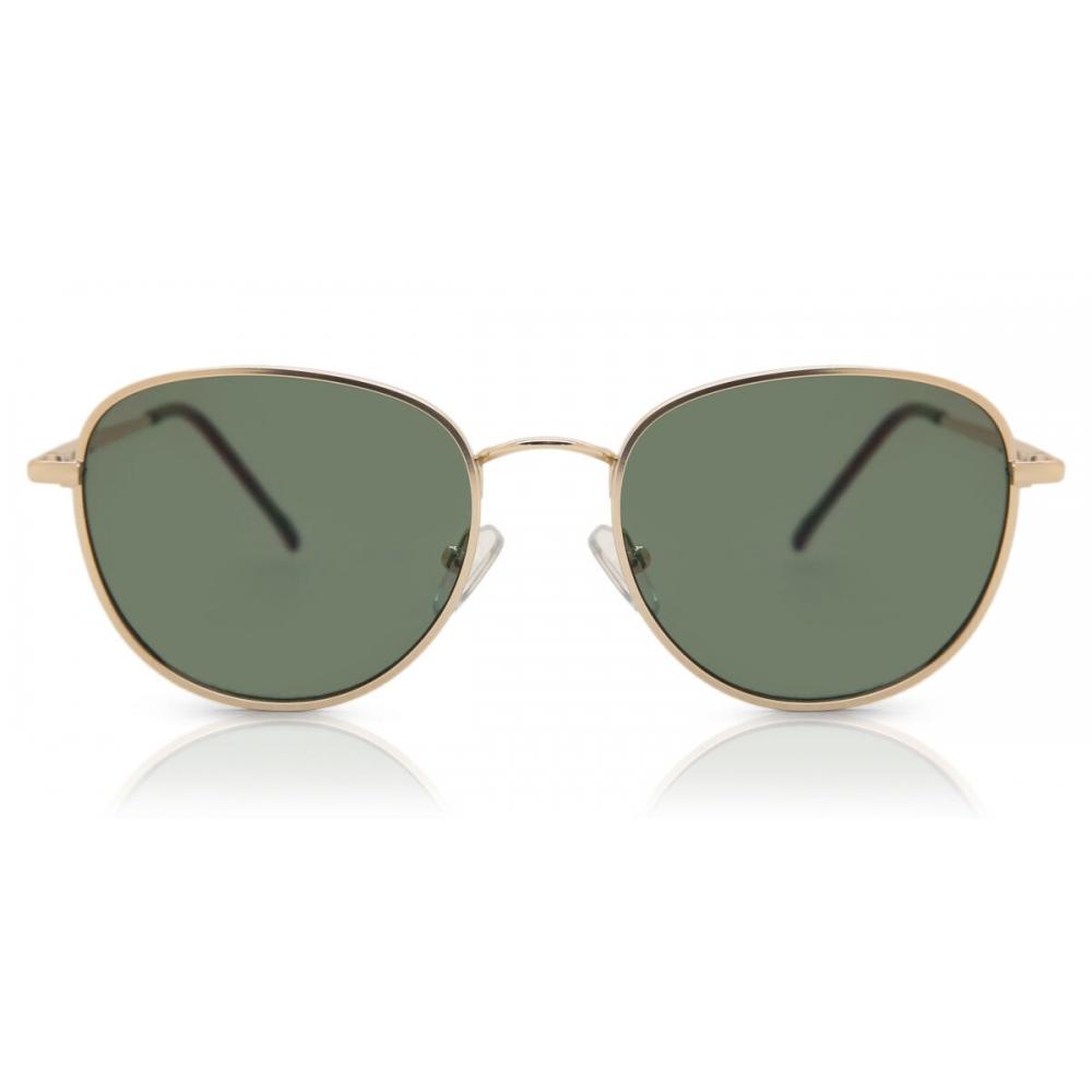 Full Rim Oval Gold Smartbuy Collection Emeryl Sg 918b Fashion Unisex Sunglasses