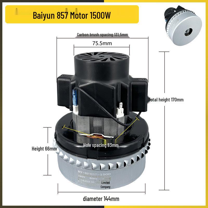 Motore Aspiratore Industriale ad Alta Potenza Jieba Chaobao Jiamai con Accessori in Rame Puro