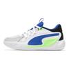 Puma Court Rider 1.0 Fashion Versatile Non-Slip Durable Low-Top Basketball Shoes Men Sneaker White Blue 377767-05