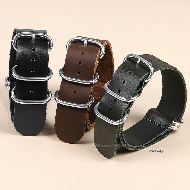 18mm 20mm 22mm Vintage Cowhide Watch Band for Casio Handmade Cow Watch Strap Replacement Bracelet for Seiko Men Women Watch Belt