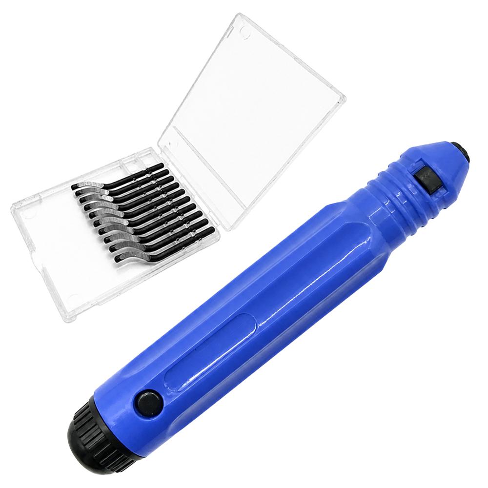 3D Printer Trimming Knife Scraper Kit Filament Model Trimming Device 3D Printer Scraper Knife Tool With 10pcs Deburring Blades