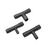 T-Shaped Hose Tee 1I2" To 8mm 10mm 1/2 Reducer Tee Barbed Connectors 3-Way Water Splitter Poultry Farming Tools 10Pcs