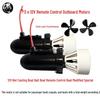 12V 795 Motor Underwater Power Thruster for DIY RC Bait and Net Pulling Boat Models