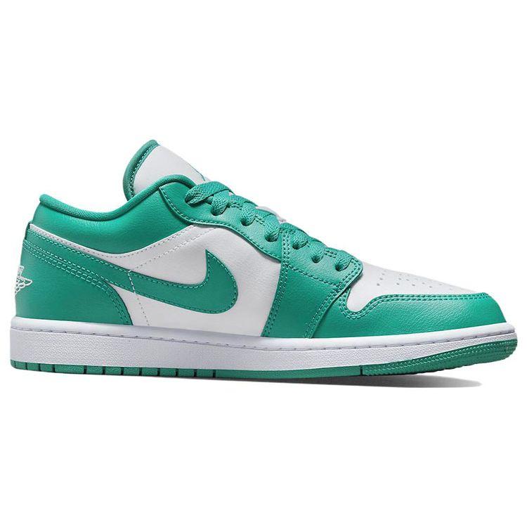 Air Jordan 1 Low New Emerald Women Sneakers Green White DC0774-132