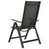 7 Piece Garden Dining Set Aluminum Anthracite