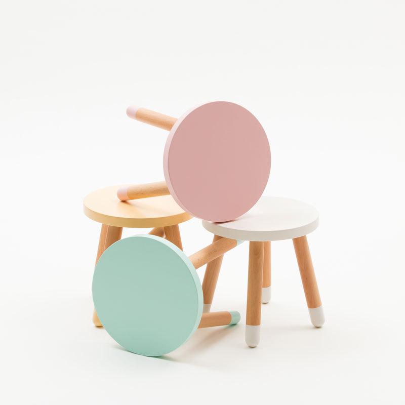 Bolin Nordic Style Round Kindergarten Chair
